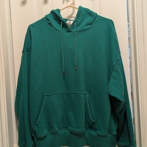 Men's Teal Hoodie Sweater